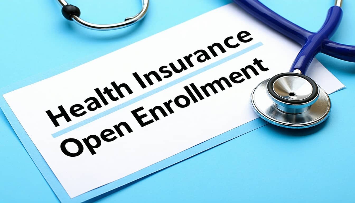 Health Insurance Open Enrollment - Premium Colorful Art Gallery - Full HD
